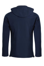 Load image into Gallery viewer, Hi Vis Softsheel Two Tone Zip Light Weight Fleece Zip Jacket - Navy
