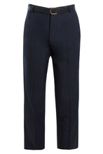 Load image into Gallery viewer, Mens Formal Belted Everpress Pants - Navy
