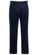 Load image into Gallery viewer, Mens Casual Cord Corduroy Cotton Formal Trousers Pants - Navy
