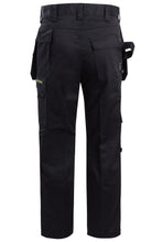 Load image into Gallery viewer, Shelikes Mens Combat Cargo Pockets Hard Wearing Work Trousers - Black/Grey
