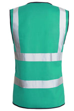 Load image into Gallery viewer, Hi Vis High Visibility Waistcoat Vest 2 Band - Green
