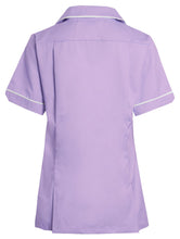 Load image into Gallery viewer, Shelikes Womens Healthcare Zip Collared Nurse Uniform - Lilac
