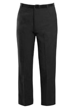 Load image into Gallery viewer, Mens Formal Belted Everpress Pants - Black
