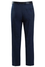 Load image into Gallery viewer, Mens Formal Belted Everpress Pants - Denim
