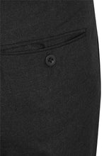 Load image into Gallery viewer, Mens Formal Belted Everpress Pants - Black
