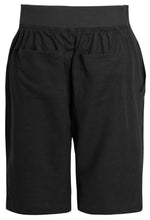 Load image into Gallery viewer, Shelikes Ladies Summer Holiday Linen Comfort Stone Shorts - Black
