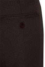 Load image into Gallery viewer, Mens Formal Belted Everpress Pants - Brown
