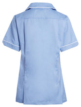 Load image into Gallery viewer, Shelikes Womens Healthcare Zip Collared Nurse Uniform - Sky Blue
