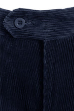 Load image into Gallery viewer, Mens Casual Cord Corduroy Cotton Formal Trousers Pants - Navy
