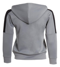 Load image into Gallery viewer, Unisex Panel Tracksuit Hooded Jogging Full Zip Suit Jog Suit - Grey
