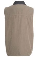 Load image into Gallery viewer, Mens Safari Hiking Fishing Walk Sleeveless Waistcoat Jacket - Feildman/Taupe
