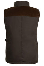 Load image into Gallery viewer, Mens Gilet Safari Multi Pocket Waistcoat - Olive
