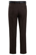 Load image into Gallery viewer, Mens Formal Belted Everpress Pants - Brown
