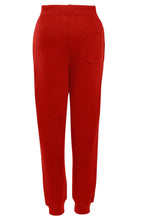 Load image into Gallery viewer, Kids School Jog Pants Sports Games Fleece PE Trouser - Red
