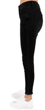 Load image into Gallery viewer, Shelikes Ladies Stretch Slim Fit Plus Size Denim Jeans - Black
