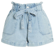Load image into Gallery viewer, Shelikes Ladies Denim Summer Denim Shorts - Light Blue
