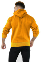 Load image into Gallery viewer, Mens Fleece Soft Lined Zipper Hoodie Sweatshirt - Mustard
