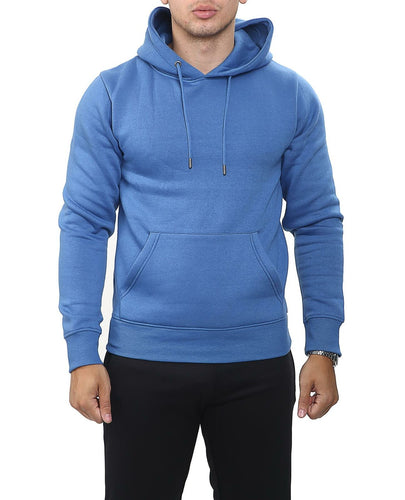 Shelikes Mens Pullover Hooded Sweatshirt - Royal