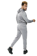 Load image into Gallery viewer, Mens Tracksuit Zip Up Hoodie Slim Fit Pants Set - Grey (AV20-015)
