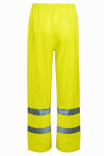 Load image into Gallery viewer, Hi Viz Mens Waterproof Rainsuit Trousers Jacket  High Visibility - Hi-Visibility Yellow
