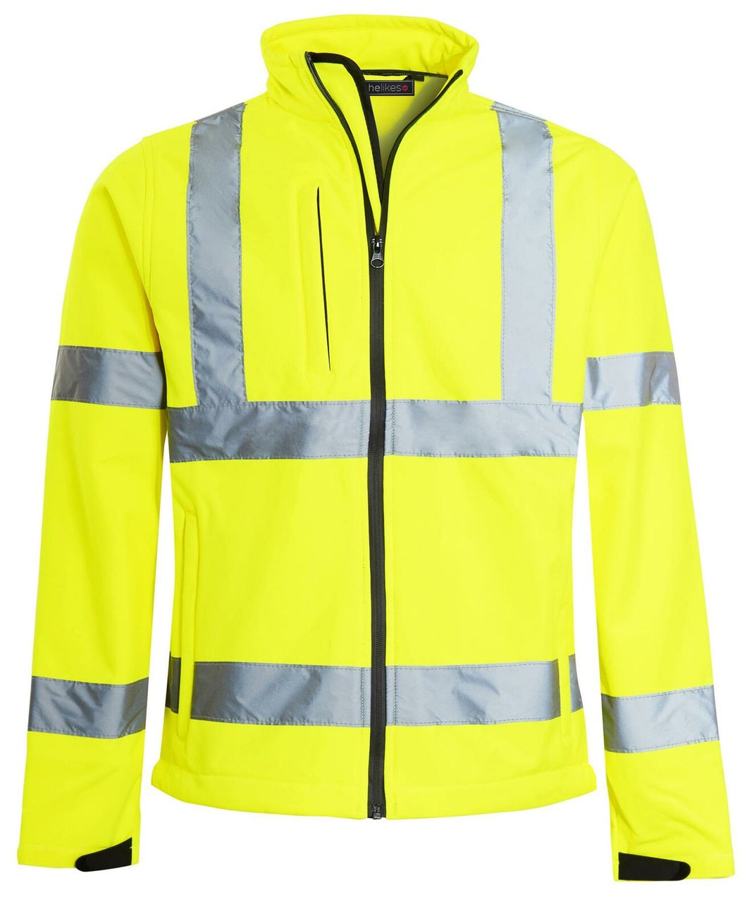 Hi Vis Viz Fleece Zipped Light Weight Jacket - Yellow