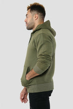 Load image into Gallery viewer, Mens Fleece Soft Lined Zipper Hoodie Sweatshirt - Khaki
