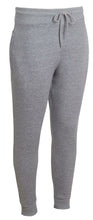 Load image into Gallery viewer, Mens Fleece Cuff Hem Skinny Slim Bottoms Casual Joggers - Grey
