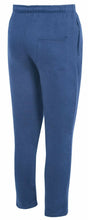 Load image into Gallery viewer, Mens Zip Pockets Open Hem Sweat Pants - Denim
