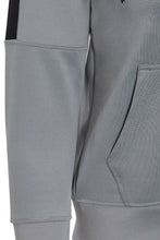 Load image into Gallery viewer, Mens Tracksuit Zip Up Hoodie Slim Fit Pants Set - Grey Panel
