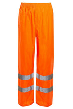 Load image into Gallery viewer, Hi Viz Mens Waterproof Rainsuit Trousers Jacket  High Visibility - Hi-Visibility Orange
