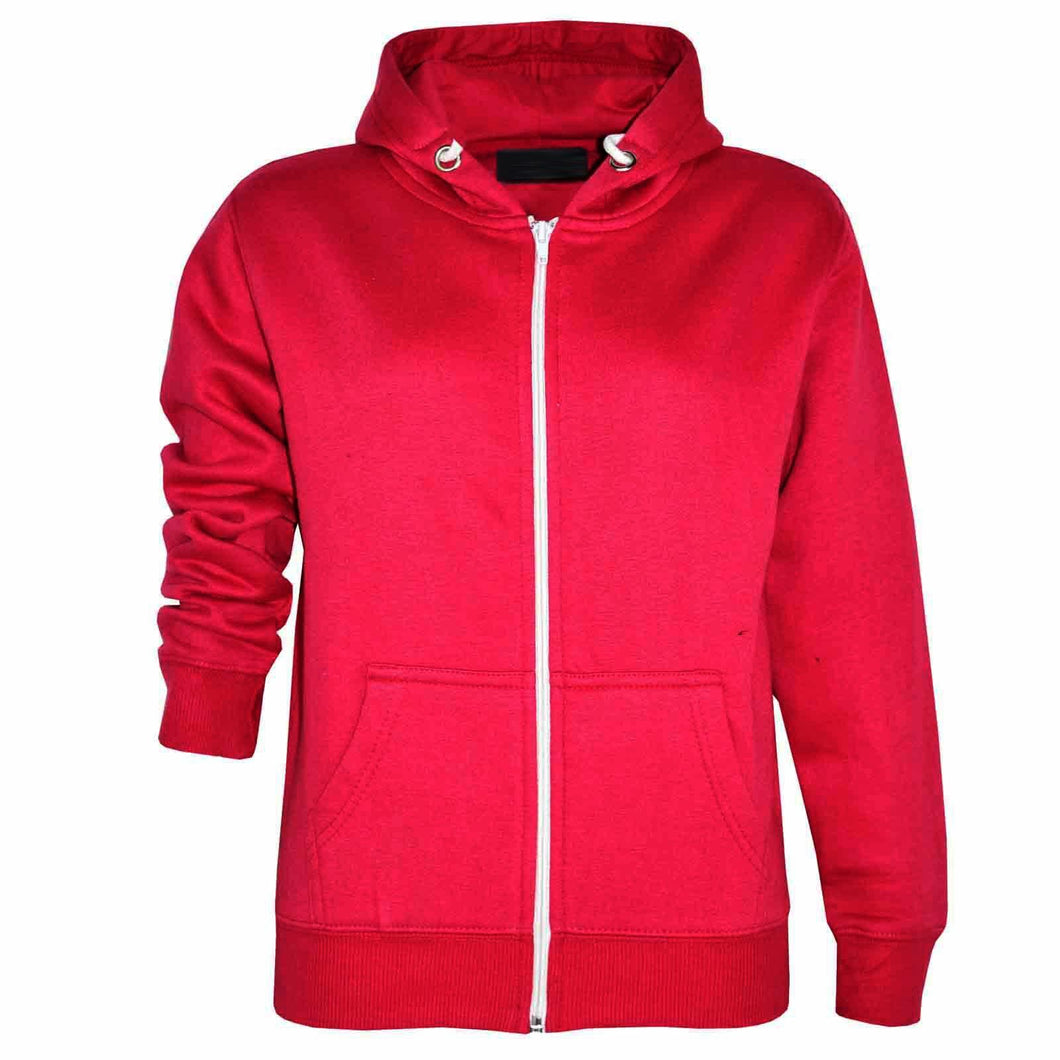 New Kids Plain Zip Up Hoodie Jacket