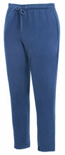 Load image into Gallery viewer, Mens Zip Pockets Open Hem Sweat Pants - Denim
