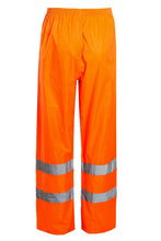 Load image into Gallery viewer, Hi Viz Mens Waterproof Rainsuit Trousers Jacket  High Visibility - Hi-Visibility Orange
