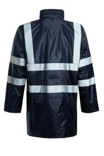 Load image into Gallery viewer, Hi Viz Mens Waterproof Rainsuit Trousers Jacket  High Visibility - Hi-Visibility Navy
