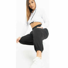 Load image into Gallery viewer, Womens Cuffed Lounge Wear Sweatpants - Black
