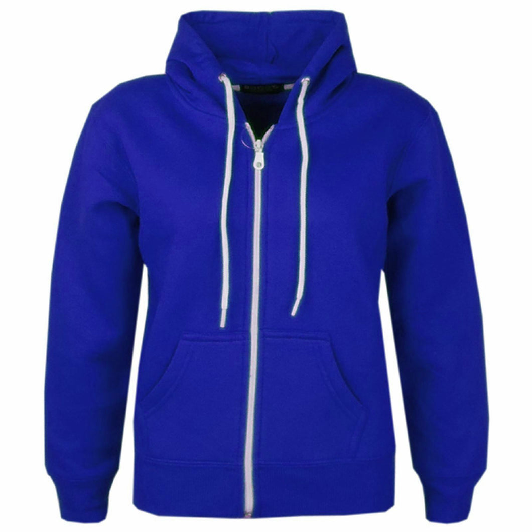 New Kids Plain Zip Up Hoodie Jacket