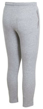 Load image into Gallery viewer, Mens Zip Pockets Open Hem Sweat Pants - Grey
