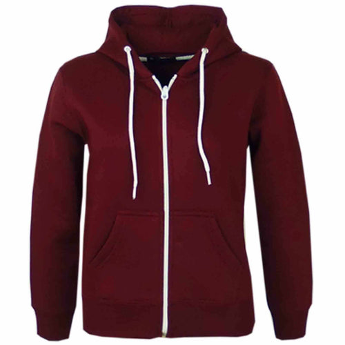 New Kids Plain Zip Up Hoodie Jacket