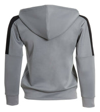 Load image into Gallery viewer, Mens Tracksuit Zip Up Hoodie Slim Fit Pants Set - Grey Panel
