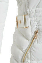 Load image into Gallery viewer, Shelikes Womens Faux Fur Parka Coat Quilted Jacket - Off White
