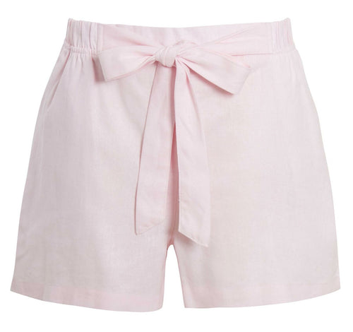 Womens High Waisted Summer Beach Casual Shorts - Pink
