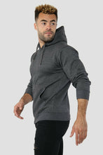 Load image into Gallery viewer, Mens Fleece Soft Lined Zipper Hoodie Sweatshirt - Charcoal
