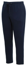 Load image into Gallery viewer, Mens Zip Pockets Open Hem Sweat Pants - Navy
