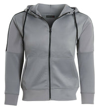 Load image into Gallery viewer, Mens Tracksuit Zip Up Hoodie Slim Fit Pants Set - Grey Panel
