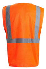 Load image into Gallery viewer, Hi Vis Waistcoat With Phone ID Pocket Key Holder  Vest - Orange
