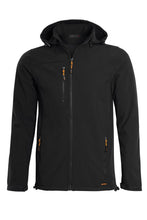 Load image into Gallery viewer, Hi Vis Softsheel Two Tone Zip Light Weight Fleece Zip Jacket - Black
