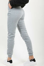 Load image into Gallery viewer, Womens Cuffed Lounge Wear Sweatpants - Grey (Slim Fit)
