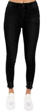 Load image into Gallery viewer, Shelikes Ladies Stretch Slim Fit Plus Size Denim Jeans - Black
